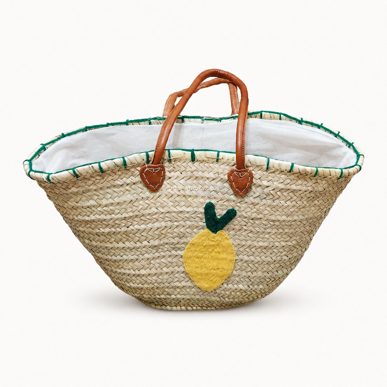 Wicker Bag Lemon