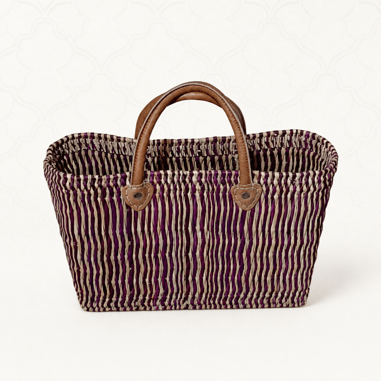 Beach bag of wicker Tamo