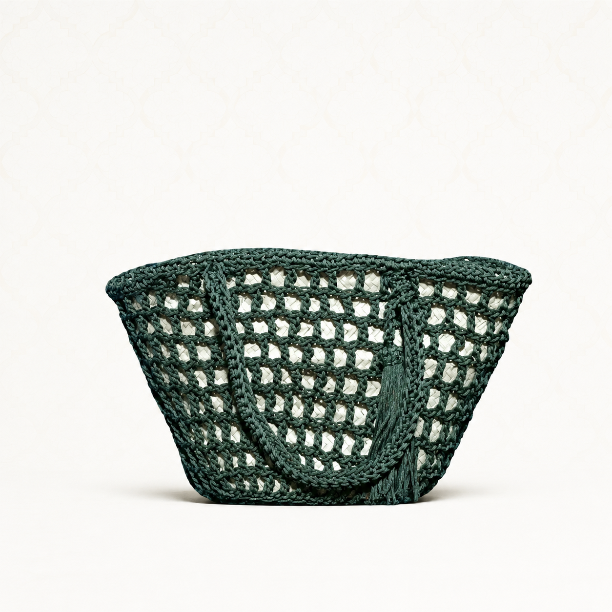 The Shopping Bag wicker & fabric
