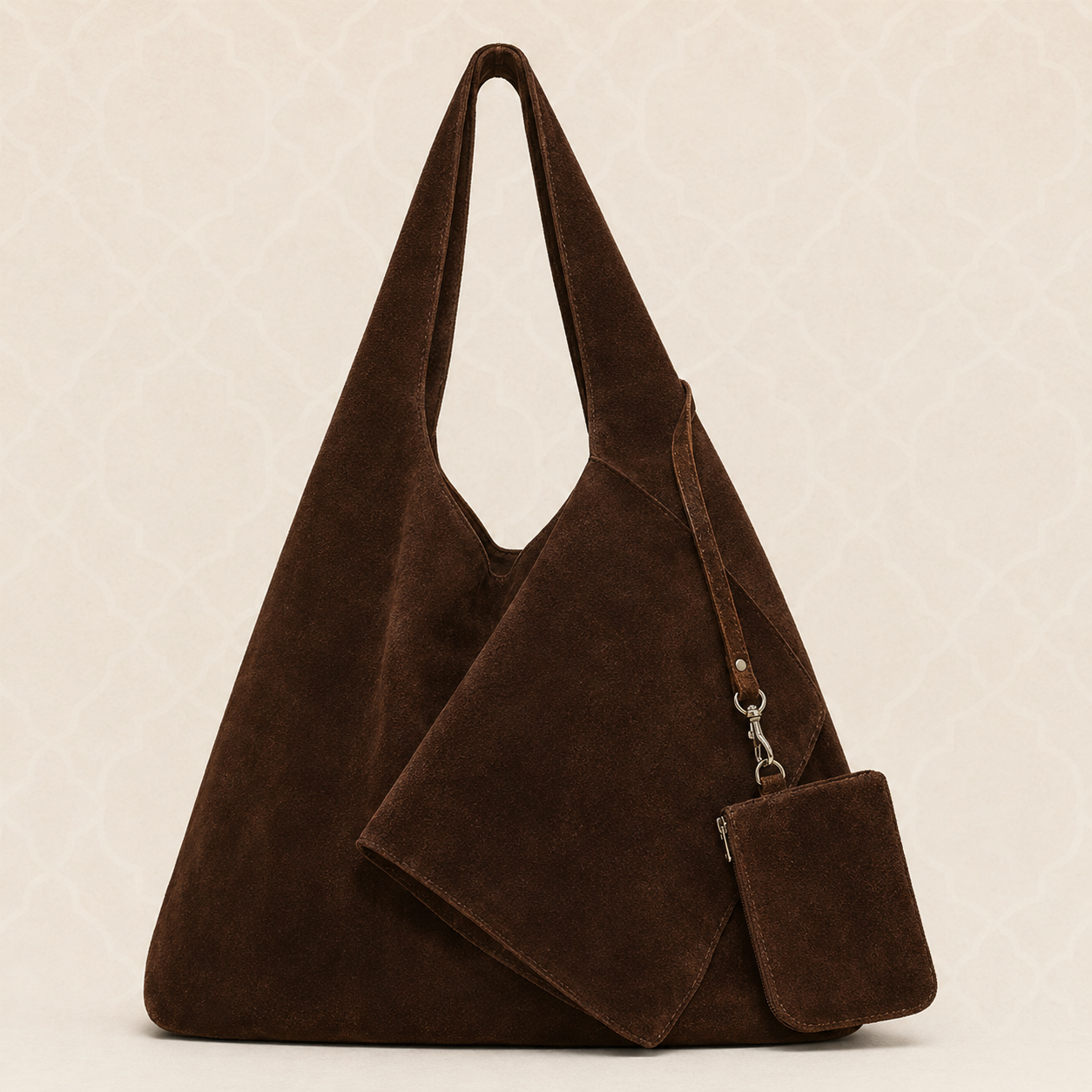 Shoulder bag suede Bohemian