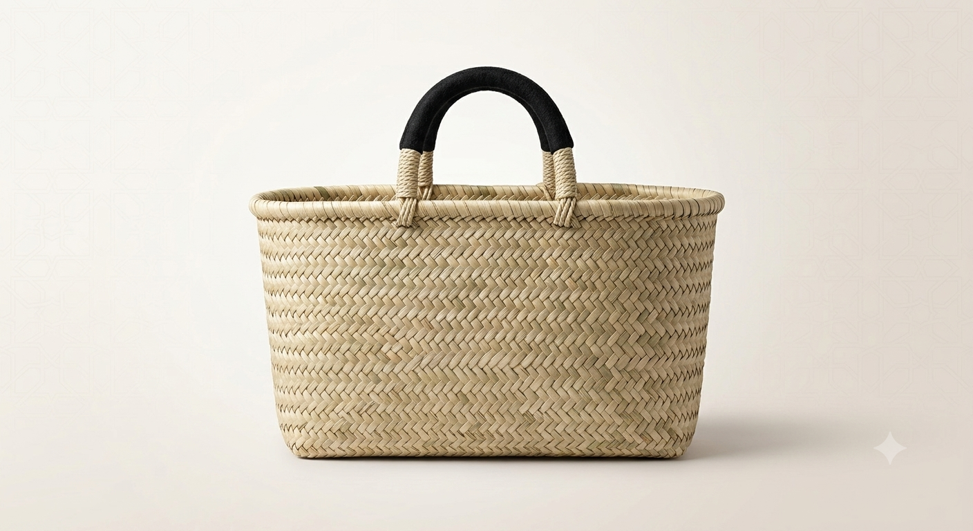 Straw Panier Fruits