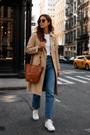 Folder Bag of Leather