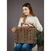 Beach bag of wicker Tamo_panier