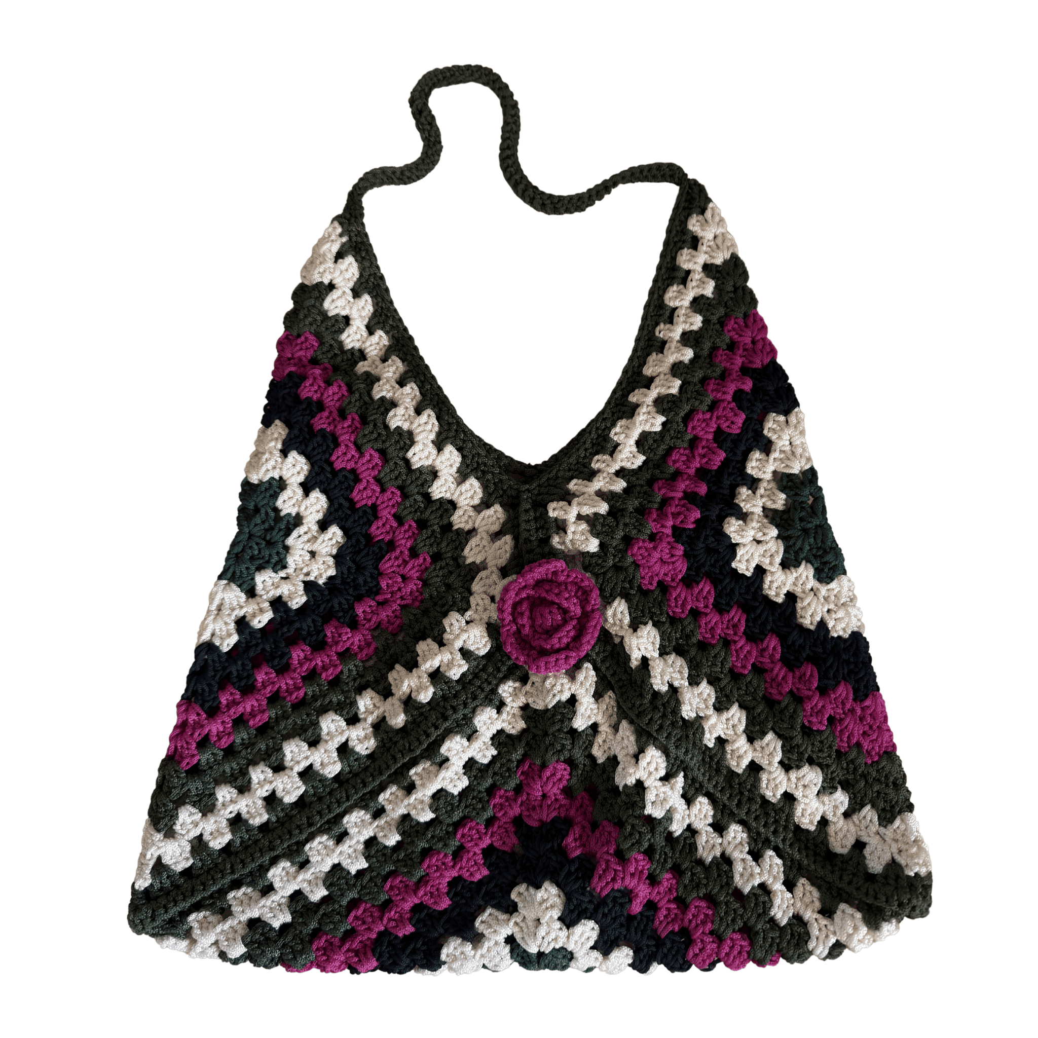 Crochet Super Tote bag_tote bag