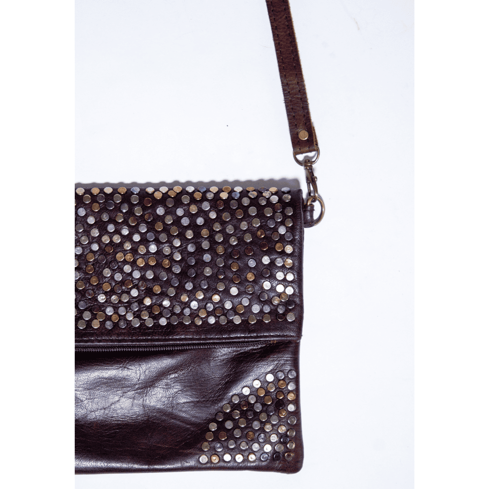 Leather Purse Stones_Sacs
