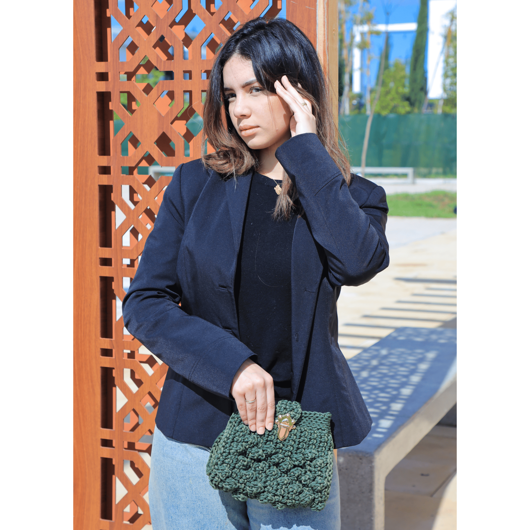 Macramee Purse_purse